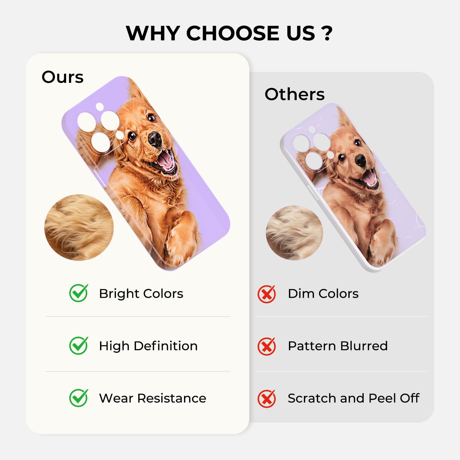 HTVRONT Printable Sublimation Heat Transfer Film for Phone Case Heat Press，10 Pack 3D Sublimation Film Sheets for Phone Cases Mugs，8.3" x 11.7" Sublimation Transfer Paper for Badge, Keychains - Image 5