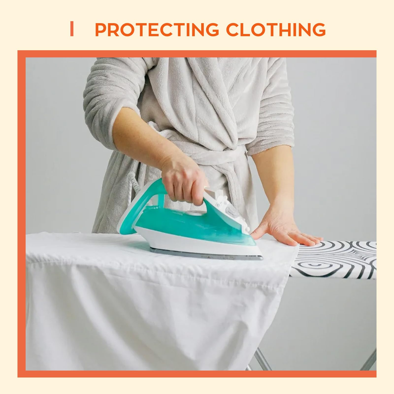 HTVRONT PTFE Sheets for Heat Press - 3 Pack Non Stick PTFE Polytetrafluoroethylene Sheet Reusable 12 x 16" PTFE Coating Paper Heat Resistant PTFE Mat(Brown) - Image 7